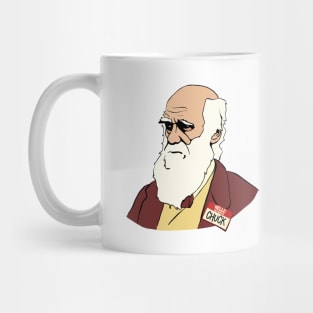 Funny Charles Darwin Evolutionary Scientist Graphic Mug